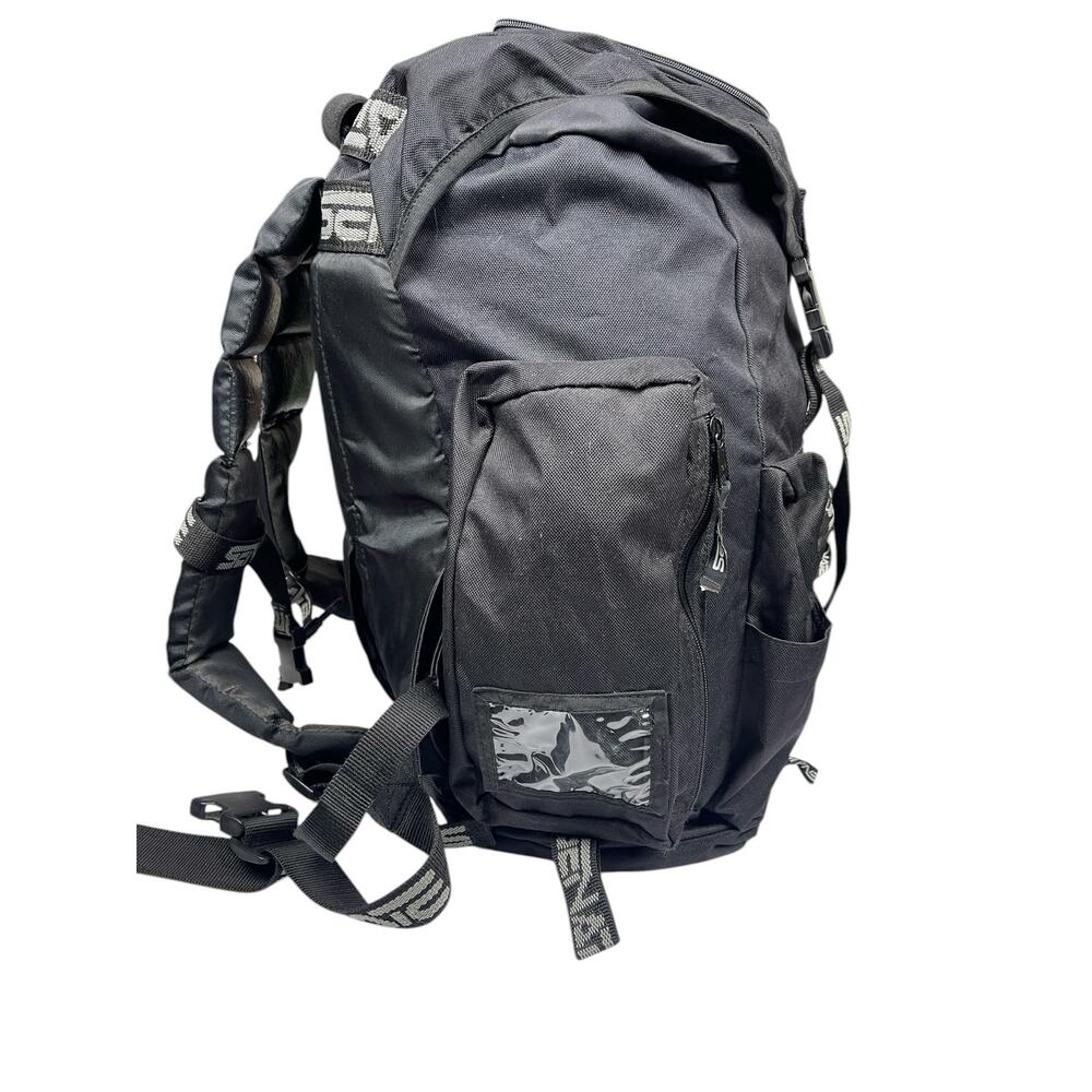 Vintage 90s Senate Travel Gear Backpack Global Destruction Inline Skate Bag - Picture 2 of 11